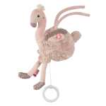 Mini-Spieluhr Flamingo rosa