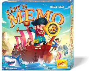 noris Brettspiel Käpt´n Memo