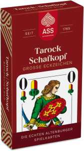 Spielkarten Schafkopf große Eckzeichen bayrisches Bild