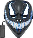 WIDMANN LED Monstermaske blau