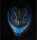 WIDMANN LED Monstermaske blau