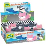 LENA Badetiere Mini Racing Animals 3fach sortiert