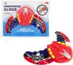 Unterwassergleiter rot/blau 28x17x2cm