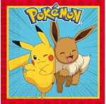 Servietten Pokémon 33x33cm 2-lagig