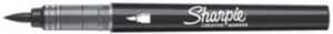 Sharpie Creativ Marker Acryl Pinselspitze schwarz Faltschachtel