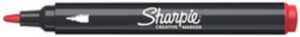 Sharpie Creativ Marker Acryl Rundspitze rot Faltschachtel