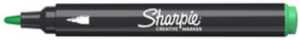 Sharpie Creativ Marker Acryl Rundspitze emeraldgrün Faltschachtel