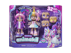 Spielfigur animakii switch & Swap Einhorn/Fledermaus