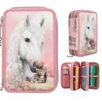 DEPESCHE Miss Melody Federtasche 3fach True Friends