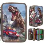 DEPESCHE DINO World Federtasche 3fach New World