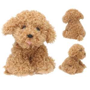 DEPESCHE TOPModel Plüsch Hund Holly hellbraun 16cm