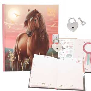 DEPESCHE Miss Melody Tagebuch mit Stickern Motiv 2