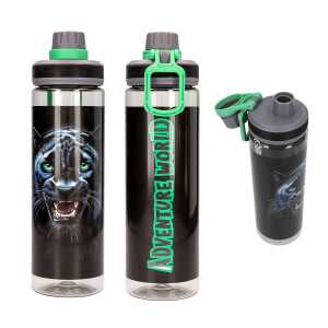 DEPESCHE Trinkflasche Adventure World Tritan XL Panther