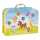 Idena Geschenkbox Koffer Tiere 26,5x19,5x8,7cm Metallverschluss