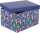 Idena Geschenkbox Schultüte blau 31x24x18cm
