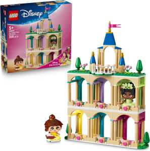 LEGO Disney Princess Die Mini Prinzessinnen Belle und Tiana mit ihrem Schloss