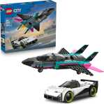 LEGO CITY Fahrzeuge Düsenflieger vs. Rennauto