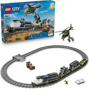 LEGO CITY Eisenbahn Überfall auf den Polizeizug