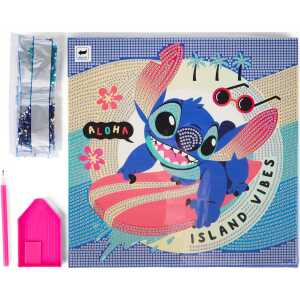 Stitch - Diamantenbild mit Rahmen XL