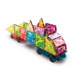 Geomag Magnetic Tiles Gems Vehicles 24