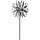 Kinetic Art: Metal Wind Spinner: Vortex Flow Duett