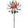 Kinetic Art: Metal Wind Spinner: Flare Motion Duett