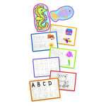 Montessori - Pen + Schreibschablonen (12er Display)