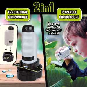 Kleines Wissenschafts-Genie - Micro Microscope (12er Display)