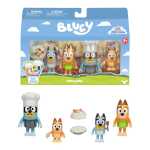 BLUEY-Spielfiguren 4er-Pack S13 Let´s Play Chef -...