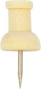 TSI Pinnwandnadeln Holz 500er Packung hell lose 4/VE