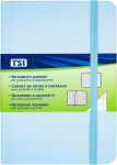 TSI Notizbuch B7 kariert 96 Blatt, hellblau