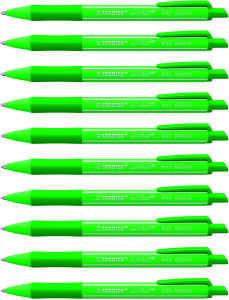 STABILO Kugelschreiber pointball colorful minzgrün