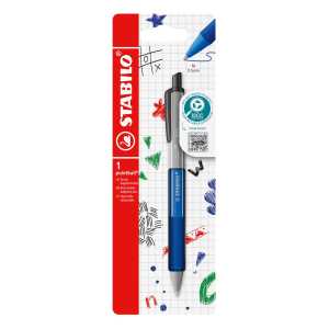 STABILO Kugelschreiber pointball colorful ultramarinblau Blister Kartonetui