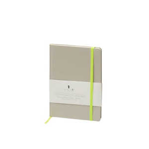RÖSSLER Notizbuch Neon stone 180 Seiten DIN A5, liniert, Softcover