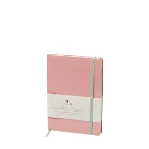 RÖSSLER Notizbuch Neon rose 180 Seiten DIN A5, liniert, Softcover