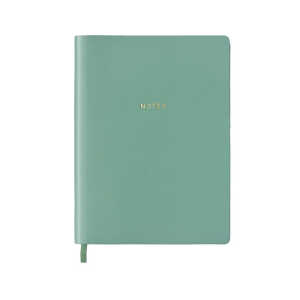 RÖSSLER Notizbuch smaragd 176x250mm Softcover, blanko