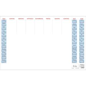 2026 Zettler Schreibunterlage ohne Schutzleiste