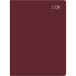2026 Zettler Taschenkalender 1T/1S bordeaux