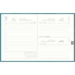 2026 Zettler Taschenkalender 1T/1S Recycling türkis