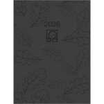 2026 Zettler Taschenkalender 1T/1S Recycling schwarz