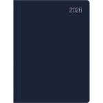 2026 Zettler Taschenkalender 1W/2S blau