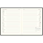 2026 Zettler Taschenkalender 1W/2S schwarz