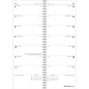 2026 Zettler Vormerkbuch 1W/1S Recycling