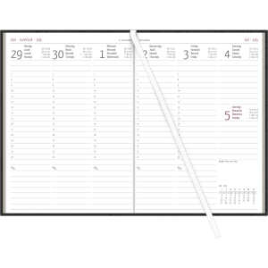2026 Zettler Wochenbuch 1W/2S Recycling farblich sortiert