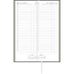 2026 Zettler Tagevormerkbuch 1T/1S anthrazit