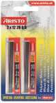 GEOtec Polymer-Ersatzminen 2B 0,9mm 2 Dosen a.12 Minen auf Blister