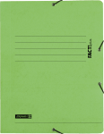 Sammelmappe FACT! hellgrün Gummizug