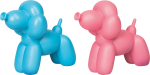 Radiergummi Ballon blau und pink