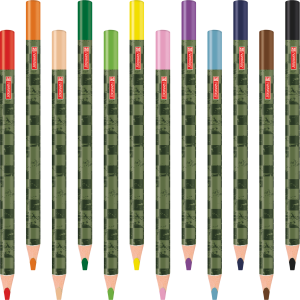 Jumbo Buntstifte 12er Pckg. Fast Wheels