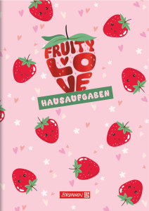 Aufgabenheft A5 48Bl. Fruity Love